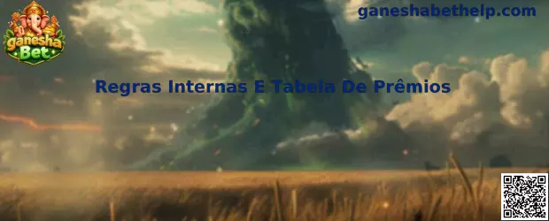 Regras Internas E Tabela De Prêmios
